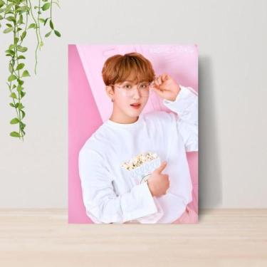 Imagem de Quadro Decorativo Kpop Stray Kids A4  Placa MDF 004 - Lomi Art