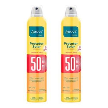 Imagem de Protetor Solar Aerosol Above Fps50 350ml Combo 2 Und