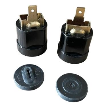 Imagem de Tovyvw Pacote com 2#622440-00 622441-00 COMBO00184 Suporte de escova de carvão para serra de carvão compatível com D28700, D28715, D28715X, GR870, GR871, peça de reposição nova para DeWalt