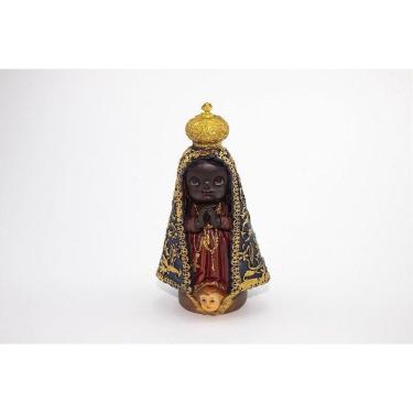 Imagem de Imagem Nossa Senhora Aparecida Infantil Resina 10 Cm