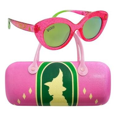 Imagem de ARKAID Óculos de sol Wicked Girls com estojo | Estojo oficial de óculos de sol com alça mini e UV 400 tons | Tamanho infantil