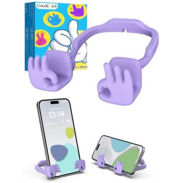Imagem de Meias de Natal para meninas adolescentes e crianças: presentes engraçados OK em forma de sinal suporte de telefone celular para mesa adolescentes adultos esposa mãe filha elefante branco presentes