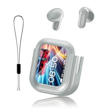 Imagem de BEARTAIN Fone de Ouvido in Ear Esportivo Sem Fio Bluetooth com Caso de Carregamento TWS Estéreo Fones de Ouvido Som Estéreo- Branco