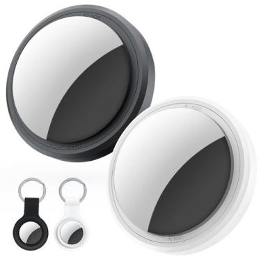 Imagem de Pacote com 2 Air Tracker Tag BowenBO à prova d'água Find My iOS