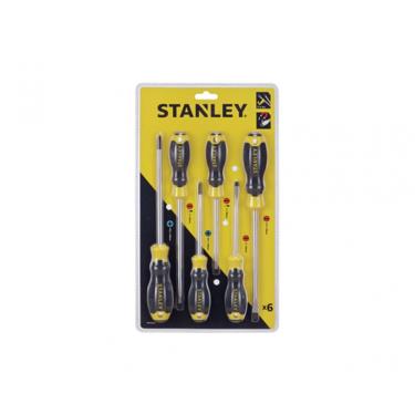 Imagem de Chave Fenda Emborrachado Stanley Jg 06pcs Blister