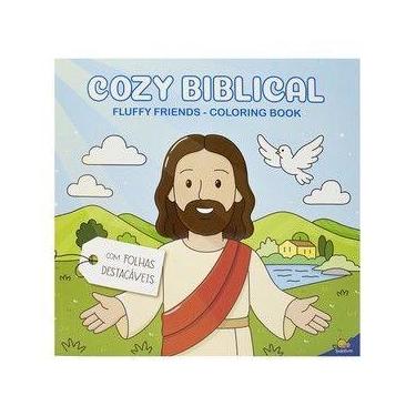 Imagem de Fluffy Friends - Coloring Book: Cozy Biblical - Todolivro