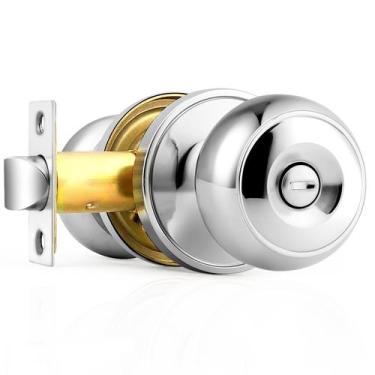 Imagem de Maçaneta Probrico Polished Chrome Privacy para banheiro