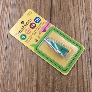 Imagem de 1 peça de pano de emenda, 4 tamanhos de tecido, fita adesiva, ferramenta de encadernação acolchoada, costura, 6 mm, 8 mm, artesanato, faça você mesmo (6 mm)