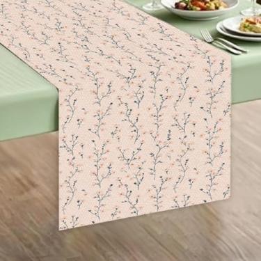 Imagem de Toalha de mesa de flores rústicas retangular casa fazenda cozinha café bar lavanderia sala de jantar capa de mesa decorativa para festas, casamento, férias