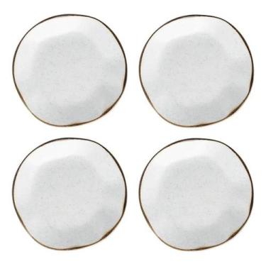 Imagem de conjunto 4 Prato Fundo de Porcelana Ryo Maresia 22,5cm - Oxford