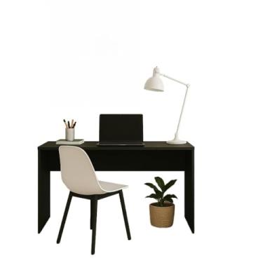 Imagem de Mesinha Computador Multiuso 110cm para Quarto, Sala e Escritório – Compacta, Moderna e Funcional(PRETO)