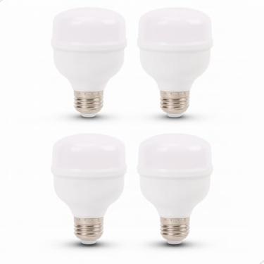 Imagem de Lâmpada Led Bulbo 30w 6500k Econômica Forte com Iluminação Potente Cor Branco Frio Soquete E27 Bivolt 127v 220v (4)