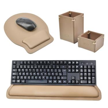 Imagem de Kit Organizador de Mesa MESSINA em Couro (Argila)