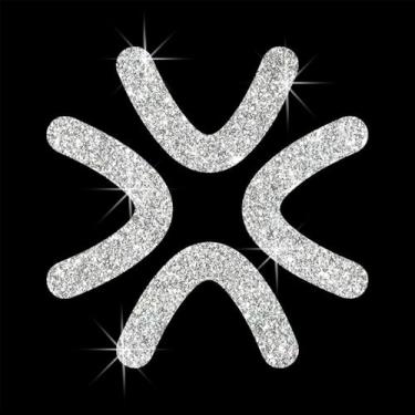 Imagem de Sparkling Anger Adesivo de PVC com glitter autoadesivo para carros, laptops, motocicletas, parede, janela, bagagem, capa de arranhão, porta multisuperfície decorativa adesivo (branco)