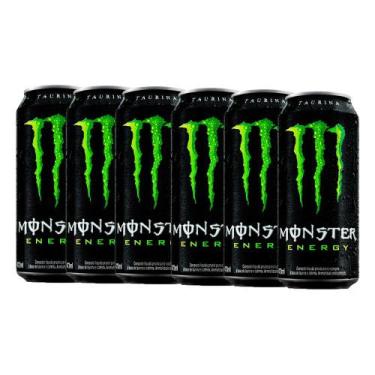 Imagem de Kit 6 Energético Monster Energy com 473ml