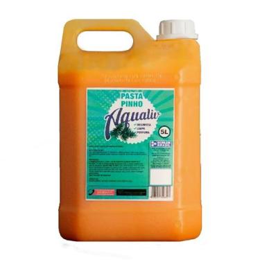 Imagem de Pasta Pinho Aqualiv Desinfetante Bactericida Limpeza 5L - Borlen