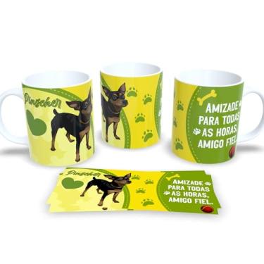 Imagem de Seu Pet Sempre Com Você Caneca Personalizada Dog Cachorro (Pinscher)