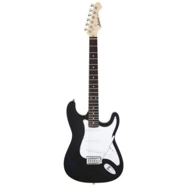 Imagem de Guitarra Aria Stg-003 Black - 22 Trastes