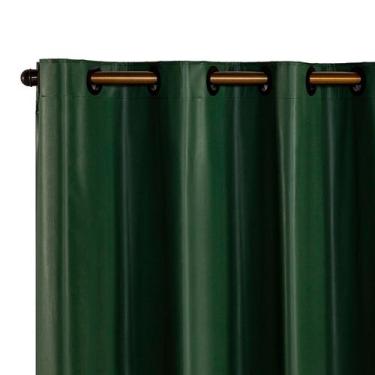 Imagem de Cortina Blackout PVC 2,80m x 1,60m 100% Policloreto de Vinila - Verde 