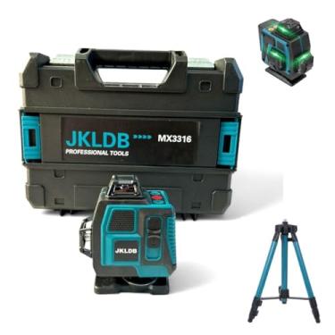 Imagem de Nível Laser Verde 4d 16 Linhas Automático 2 Bateria Com Tripé e Maleta