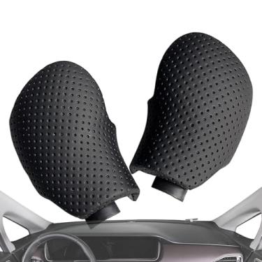 Imagem de Capa de câmbio | Tampa do botão de engrenagem - Acessórios interiores automotivos manga de câmbio para poeira, veículo, condução, caminhão, trailer, cabine, viagem, diário, masculino