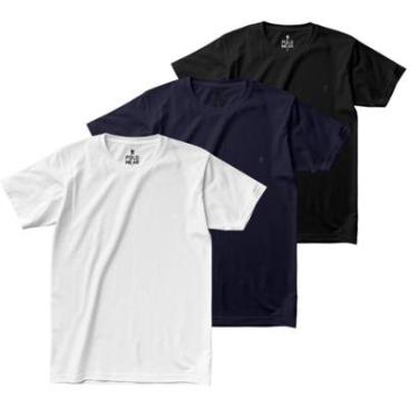 Imagem de Kit 3 Camiseta Básica Masculina Polo Wear Sortido-Masculino