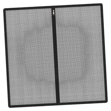 Imagem de Gralara Portão retrátil para cães e gatos, sem necessidade de furar a parede, ideal para casas, pátios, áreas internas e externas, decks escadas, Preto, L