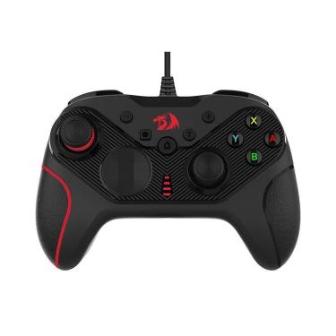Imagem de Controle Gamer Redragon Rift G710 Pc E Ps3 Preto E Vermelho