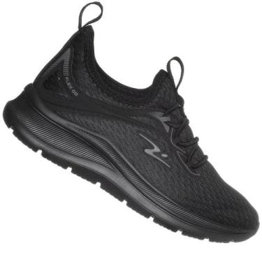 Imagem de Tenis Infantil Adrun Flex Go Kids 98300j Meninos, Preto, Preto, 28