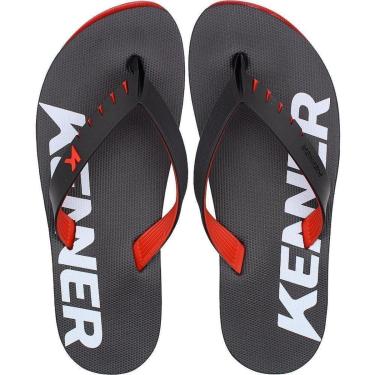 Imagem de Sandália de Dedo Kenner Red Logo Masculina-Masculino