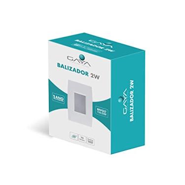 Imagem de Gaya Balizador Kir 2W 3000K 70 Lúmens Ip65 Bivolt Branco