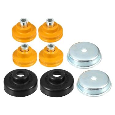 Imagem de Hihaha No.33506767010/33506771737 Suspension Strut Bumper Bump Stop para BMW Série 1 M 2011 / Amortecedor Interno Jounce / Borracha Durável / 1 Conjunto Amarelo