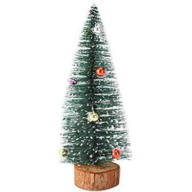 Imagem de GOWENIC 3 Pçs Mini árvore de Natal Decoração Ornamento-festivo Madeira de Seda Diy Artesanato Conjunto Sala de Estar Paisagem Cenário Inverno Cena Trem Ferroviário (GOWENICdot8ypg0kn-1)