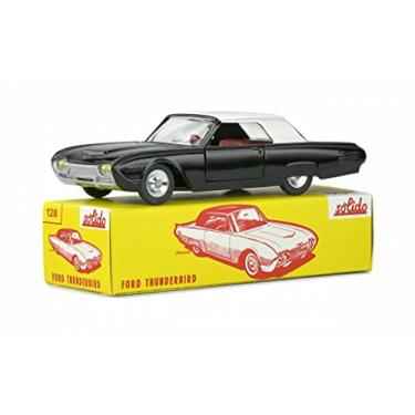 Imagem de OPO 10 - Collectible Miniature car 1/43 Solido Compatible with Ford Thunderbird Coupe Black 1962-1282