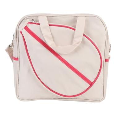 Imagem de aqxreight Bolsa de Ombro para Badminton Grande Capacidade Tecido Oxford Separação Seca e úmida Bolsa Elegante para Raquete de Badminton Roseate Sua Raquete Acesso Equipamento Tempo Abertura Ombro