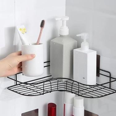 Imagem de Suporte Prateleira Porta Shampoo De Canto E Reto(1 PEÇA CANTO)