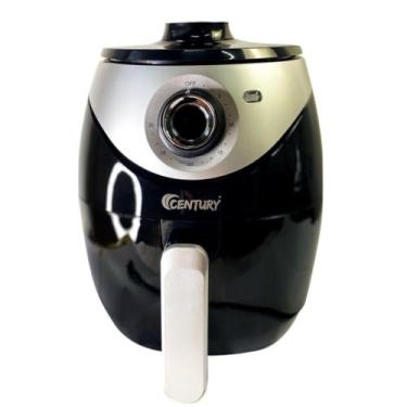 Imagem de Fritadeira Elétrica Air Fryer Sem Óleo Preto 127v 3,8 Litros com Timer Desligamento Automático Cesto Removível