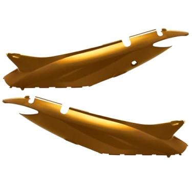 Imagem de TAMPA LATERAL PRO TORK BIZ+ 125 2006 (PAR) LARANJA POR SOL METÁLICO