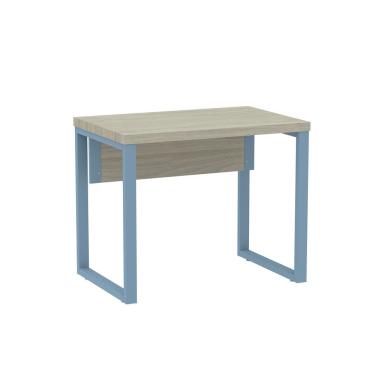 Imagem de Mesa Escritório 900x600x750mm M900pe40tub Castanheira Natural-azul Dali