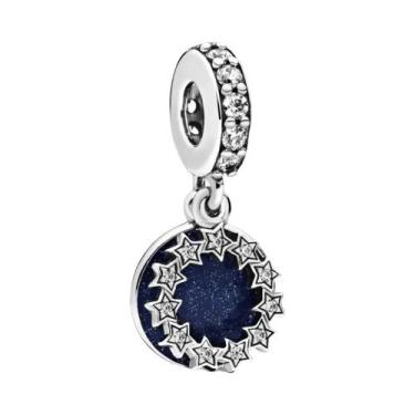 Imagem de Pingentes Românticos De Noite Estrelada Com Lua E Sol Para Mulheres, C