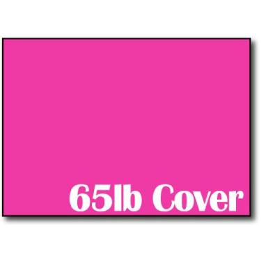 Imagem de Cartões pesados de 29,5 kg, rosa, 12,7 x 17,8 cm, convites/folhas de cartolina (50 folhas)