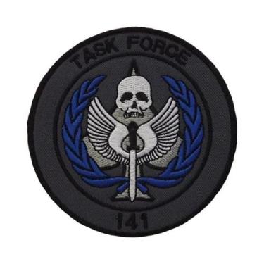 Imagem de Emblema Tático De Bordado De 8,5CM Com tiras autocolantes, Distintivos