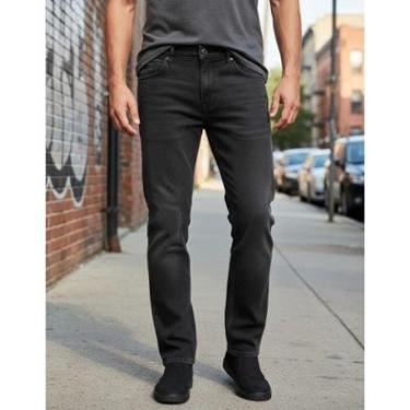 Imagem de Calça Jeans Masculina Reta Com Elastano Vilejack VMCI0132-Masculino