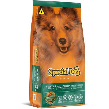 Imagem de Ração Special Dog Para Cães Adultos Sabor Vegetais 15kg