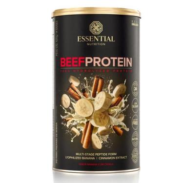 Imagem de BEEF PROTEIN ESSENTIAL 420g - BANANA e CANELA - Essential nutrition