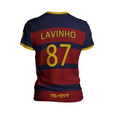 Imagem de Camiseta De Manga Curta Para Cosplay Do Anime Blue Lock, Personalizada