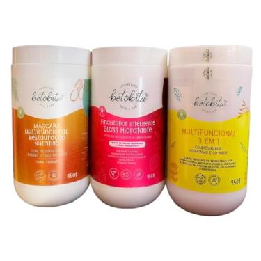 Imagem de Máscara Restauração Nutritiva + Finalizador Gloss Hidratante + Multifuncional 3 em 1 950g