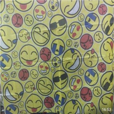 Imagem de Painel TNT Emoji/ Emoticon Carinha Decoração Parede Festa