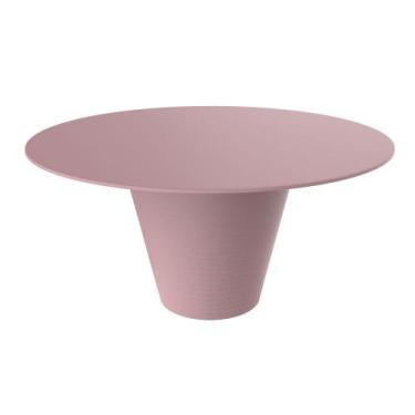 Imagem de Mesa Fluo Calla Rose com Tampo 60cm Colorida - I'M IN HOME