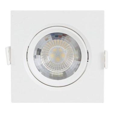 Imagem de Spot De Embutir Quadrado Led 5W Luz Neutra Bivolt Inspire
